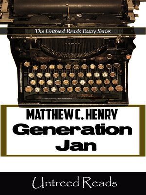 cover image of Generation Jan